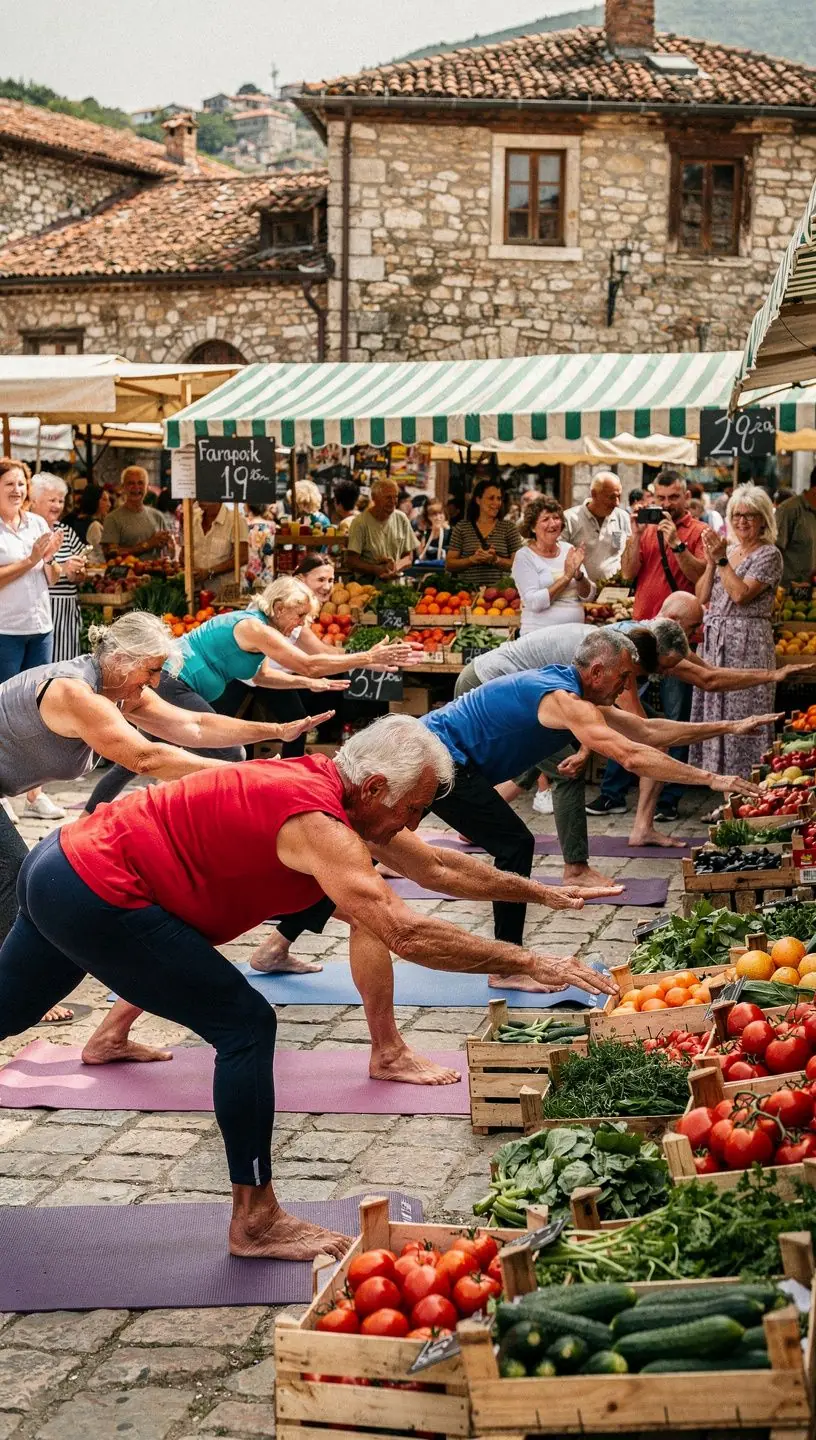 Снимка на фитнес уред, проектиран специално за хора над 40 години.